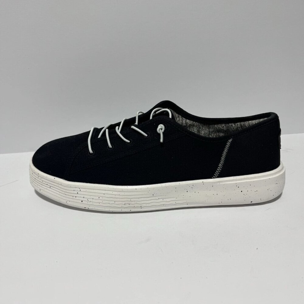 Hey Dude Mens Cody Sport Mesh Slip On Black Size 12 M